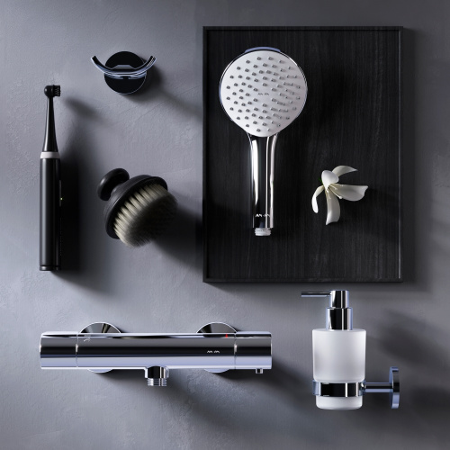 фото f85a40000 x-joy, смеситель д/душа с тмс, хром