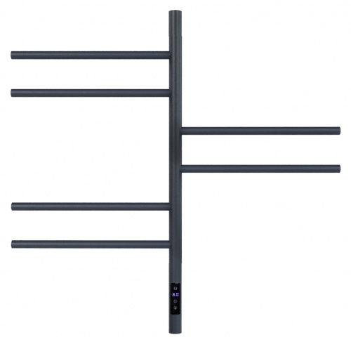 картинка Полотенцесушитель электрический Vincea VTD-1S2CGE 43х80, графит, таймер от магазина Сантехстрой