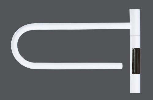 картинка Полотенцесушитель электрический Vincea VTD-1P1WE 39x25, белый, таймер от магазина Сантехстрой