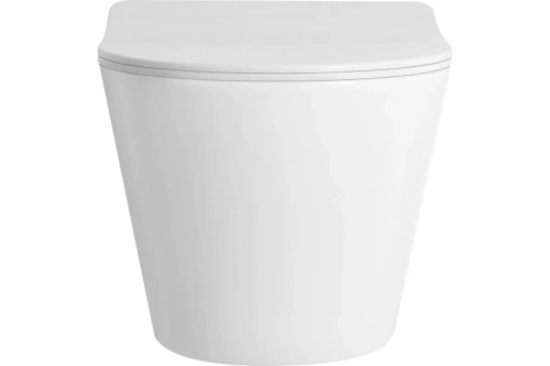 картинка Унитаз с сиденьем подвесной Aquanet ZVEZDA-3 Soft Close -SLIMSEAT с Rimless Tornado (336319) 00336319 от магазина Сантехстрой