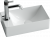 картинка CN5008 Умывальник подвесной/накладной прямоугольный (отв под смеситель L) Element 375*215*100мм от магазина Сантехстрой