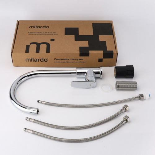 картинка Смеситель для кухни Milardo (RORSBFJM05) от магазина Сантехстрой