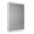 картинка Зеркало Art&Max Genova AM-Gen-600-800-DS-F-White 60х80 с подсветкой, белый матовый от магазина Сантехстрой