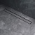 картинка W01SC-U11-070-04BM MasterFlow Трап для душа линейный универс затвор Tile 70см цвет черн мат от магазина Сантехстрой