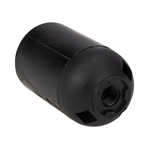 картинка Патрон пластиковый термостойкий подвесной Е27, черный REXANT от магазина Сантехстрой