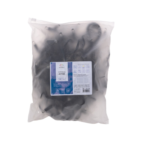 картинка Гирлянда светодиодная Занавес (Дождь),  2х0,8м,  160 LED ТЕПЛЫЙ БЕЛЫЙ,  черный ПВХ,  IP65, постоянное свечение,  230В,  соединяется (нужен шнур питания 303-500) от магазина Сантехстрой