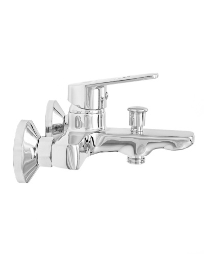 фото orange felix m14-100cr смеситель для ванны/душа