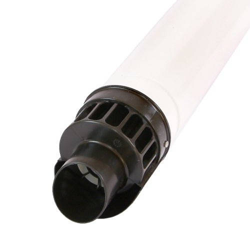 картинка Труба коаксиальная BAXI с наконечником, D=60/100, длина 750 мм полипропиленовая от магазина Сантехстрой