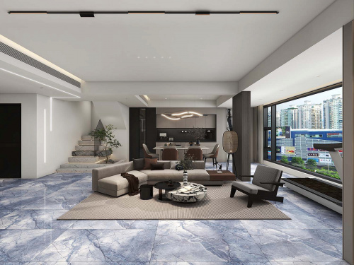 картинка Плитка керамогранитная AZARIO MURUNTAU AQUA GOLD 60x120 Carving (H18004010G) от магазина Сантехстрой