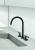 картинка Смеситель для раковины Kludi Nova Fonte Puristic 201433915 Черный матовый от магазина Сантехстрой
