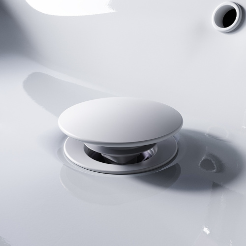 картинка F0700P33 донный клапан, нажимной, белый, шт. от магазина Сантехстрой