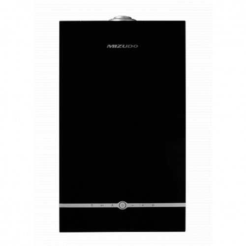 картинка Котел газовый MIZUDO MAESTRO GEM M24Т настенный, 2 конт., OPT, стеклянная сенсорная панель, черная от магазина Сантехстрой