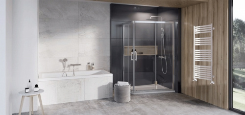 картинка Водяной полотенцесушитель Ravak Degree 53х80 X04000083681 Хром от магазина Сантехстрой