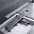 картинка W01SC-U11-070-04SB MasterFlow Трап для душа линейный универс затвор Tile 70см цвет сталь мат от магазина Сантехстрой
