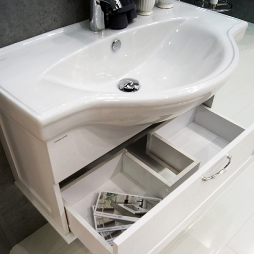 картинка Раковина Sanita Luxe Classic Luxe 90 CLS90SLWB01 Белая от магазина Сантехстрой