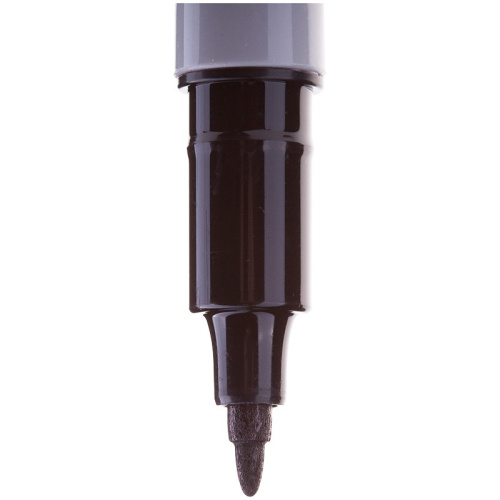 картинка Маркер перманентный Multi Marker Super Slim 1мм,  черный,  пулевидный Crown от магазина Сантехстрой