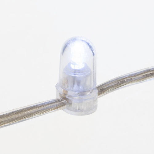картинка Гирлянда LED Клип-лайт 12 V,  прозрачный ПВХ,  150 мм,  цвет диодов белый от магазина Сантехстрой