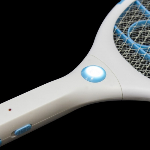 картинка Мухобойка электрическая 1000В,  фонарик+аккумулятор ПРОФИ (0420) REXANT от магазина Сантехстрой