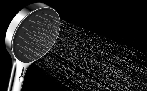 картинка Ручной душ с шлангом Inspire VSHN-3I2HGM, вороненая сталь от магазина Сантехстрой