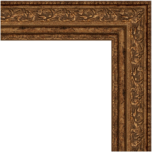 картинка Зеркало Evoform Definite 134х74 BY 3297 в багетной раме - Виньетка состаренная бронза 56 мм от магазина Сантехстрой