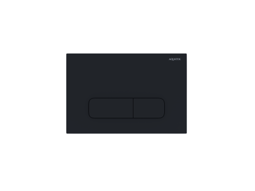 картинка KDI-0000017 (002D) Панель смыва Черная матовая (клавиши прямоугольные) НОВИНКА от магазина Сантехстрой