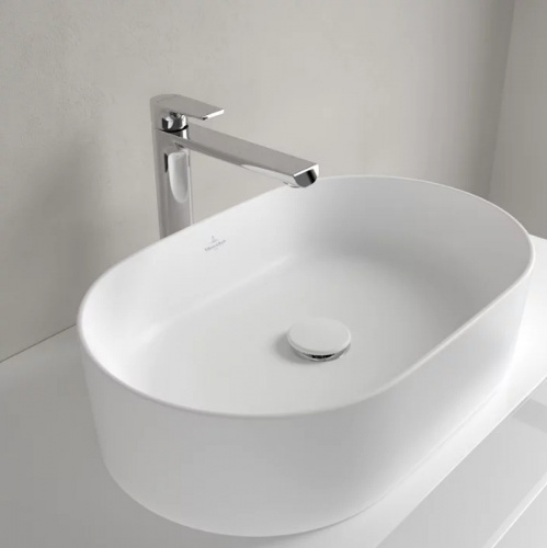 картинка Раковина-чаша Villeroy&Boch Collaro 56 4A1956RW Stone White от магазина Сантехстрой