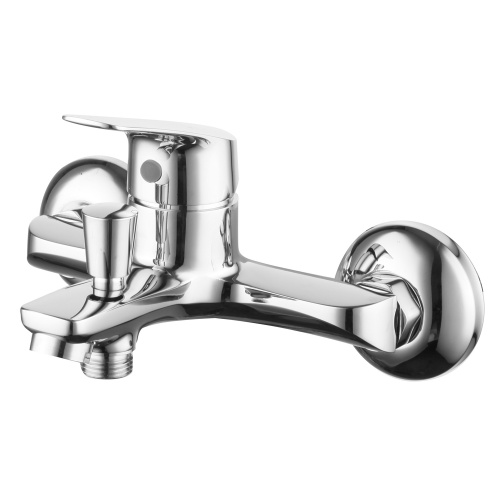 фото смеситель для ванны и душа azario с ручным душем, керамический картридж, хром (az-hu245906)