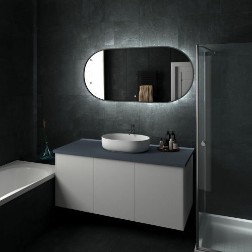картинка Зеркало Art&Max am-bar-700-1500-ds-f Хром от магазина Сантехстрой