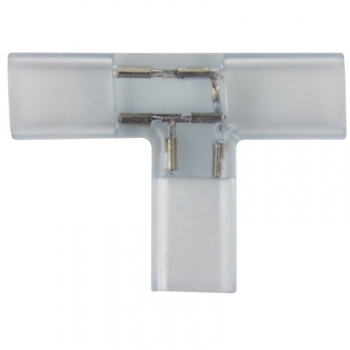 картинка Муфта соединительная T для светодиодной ленты 220 В 13.5х6.5 мм от магазина Сантехстрой