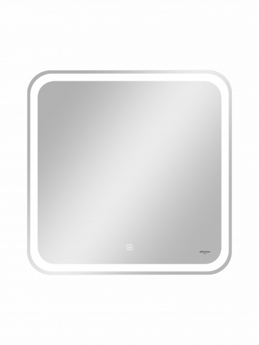 картинка Зеркало Reflection Magic с LED подсветкой и сенсорным выключателем 700*700мм от магазина Сантехстрой