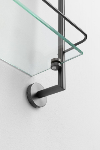 картинка Полочка Allen Brau Priority 6.31015-MG графит браш от магазина Сантехстрой