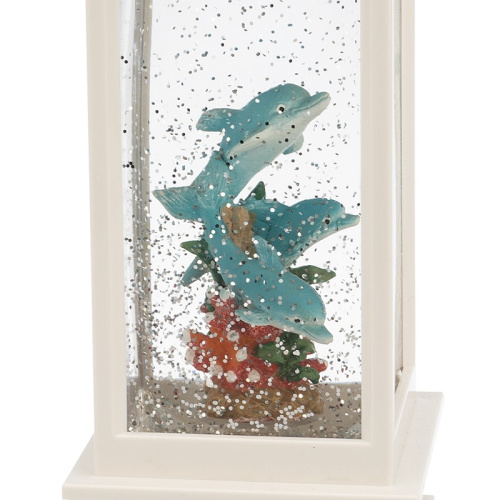 картинка Декоративный светильник Дельфины с конфетти,  USB NEON-NIGHT от магазина Сантехстрой