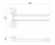 картинка Держатель для полотенец поворотный (2-ой) Savol S-06502A от магазина Сантехстрой