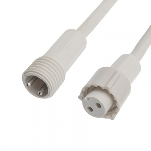 картинка Гирлянда светодиодная Занавес (Дождь),  2х1,5м,  360 LED СИНИЙ,  белый КАУЧУК,  IP67, постоянное свечение,  230В,  соединяется (шнур питания в комплекте) от магазина Сантехстрой