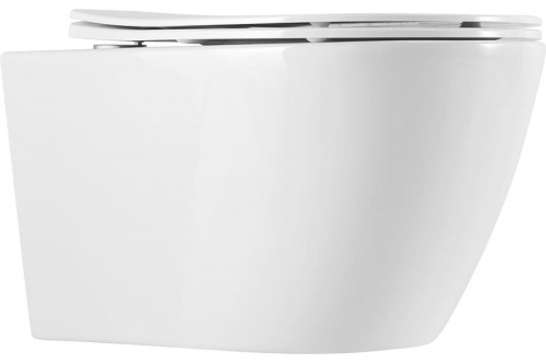 картинка Подвесной унитаз Art&Max ROMANTIC безободковый с креплением AM213CHR от магазина Сантехстрой