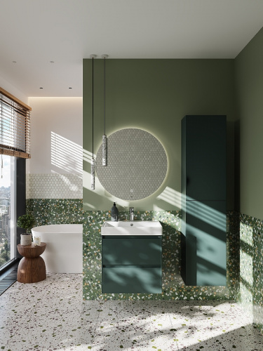 картинка Пенал подвесной Roca Ona 1750 универсальный, зеленый матовый (A857635513) от магазина Сантехстрой