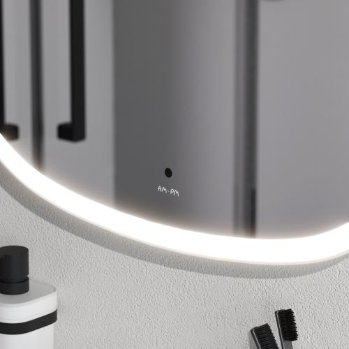 картинка M8FMOX0651WGH Зеркало универсальное с контурной LED-подсветкой, ИК- сенсором, вытянутое, 65*124см от магазина Сантехстрой