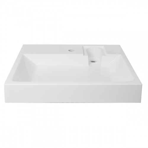 картинка Раковина подвесная Azario Element 595х490х75 литьевой мрамор, белая (CS00082280) от магазина Сантехстрой