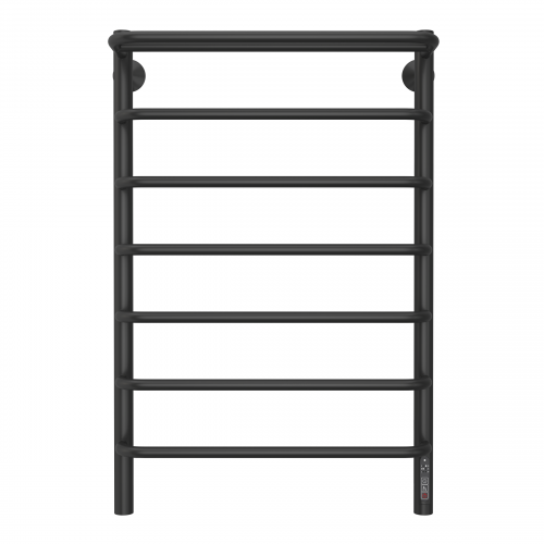 картинка Полотенцесушитель Стандарт с полкой КС электро, П7 500х800 9005, шт от магазина Сантехстрой