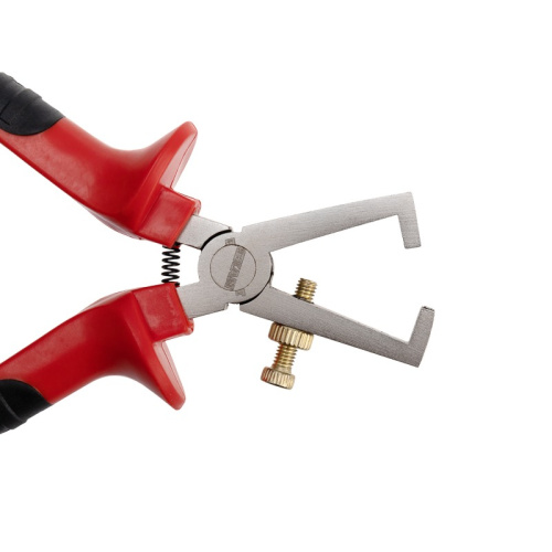 картинка Плоскогубцы для зачистки проводов REXANT 160 мм никелированные,  двухкомпонентные рукоятки от магазина Сантехстрой