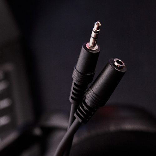 картинка Шнур Стерео 3,5мм гнездо - Стерео 3,5мм штекер,  3м REXANT от магазина Сантехстрой