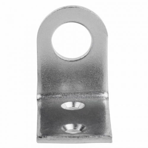 картинка Накладка для замка 18х50 цинк гнутая ЧЕТЫРЕ СЕЗОНА от магазина Сантехстрой