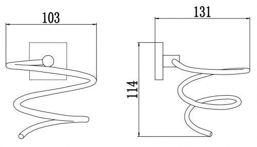 картинка Держатель для фена Savol 95 (S-009555) от магазина Сантехстрой