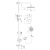 картинка Душевая система Lemark Bronx (LM3722GM) от магазина Сантехстрой