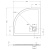 картинка Душевой поддон из искусственного камня BelBagno Uno 80x80 TRAY-MR-UNO-R-80-550-35-W Белый от магазина Сантехстрой