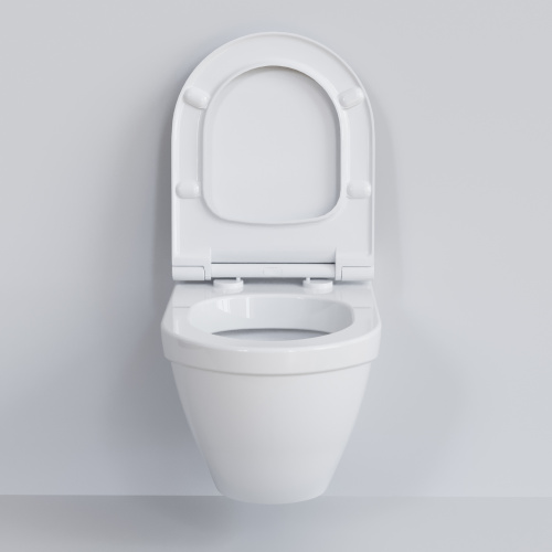 картинка Унитаз Nord 133T20001 (535*385*360) БЕЛЫЙ подвесной, 1 место от магазина Сантехстрой