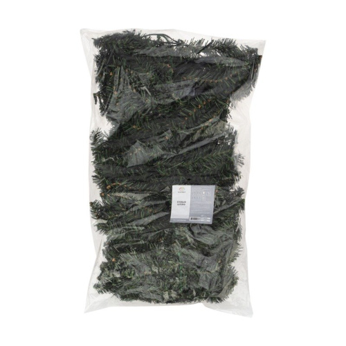 картинка Еловый шлейф искусственный 2,7 м Теплое белое свечение 80 LED от магазина Сантехстрой