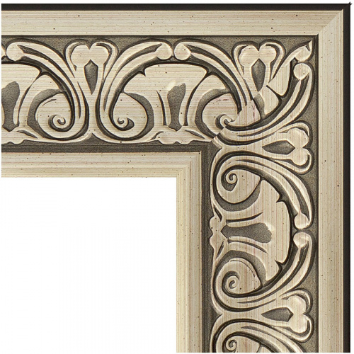 картинка Зеркало Evoform Exclusive 180х120 BY 3632 с фацетом в багетной раме - Барокко серебро 106 мм от магазина Сантехстрой