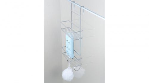 картинка Полка Fixsen для душевой кабины двухэтажная цвет серый (FX-740-2) от магазина Сантехстрой