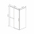 картинка Душевой уголок Slim Soft VSR-1SS1013CLGM, 1300*1000, вороненая сталь, стекло прозрачное от магазина Сантехстрой